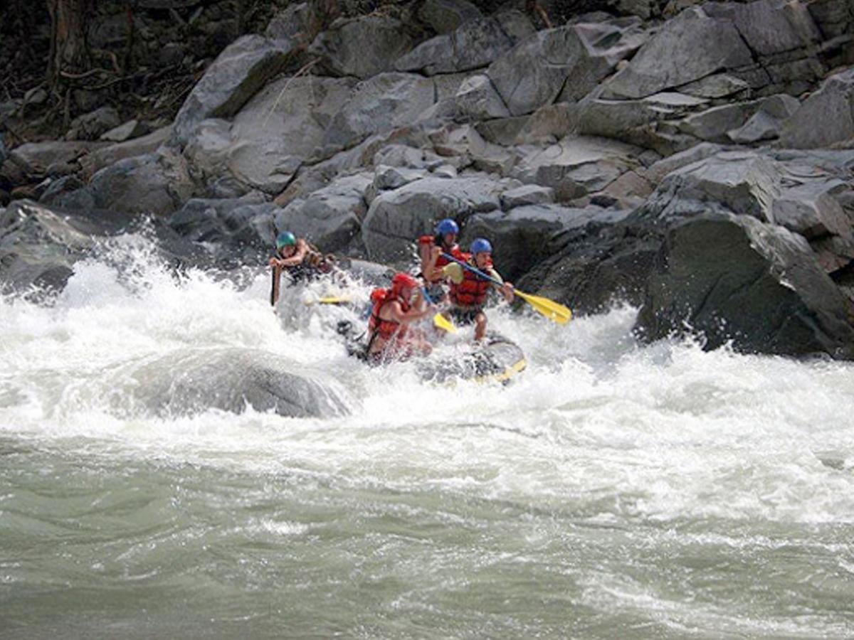 Omega Tours Eco-Jungle Lodge La Ceiba Bagian luar foto