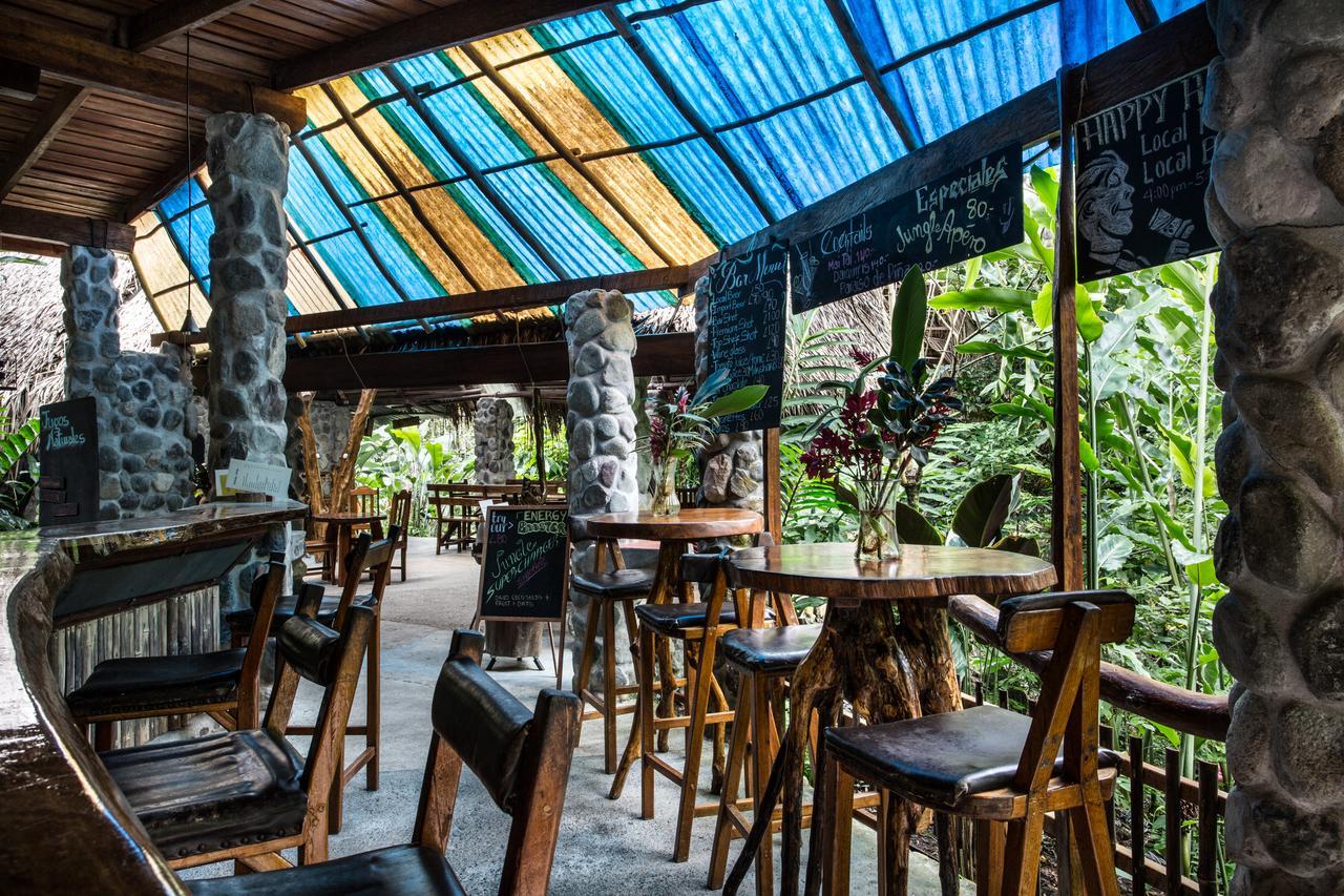 Omega Tours Eco-Jungle Lodge La Ceiba Bagian luar foto