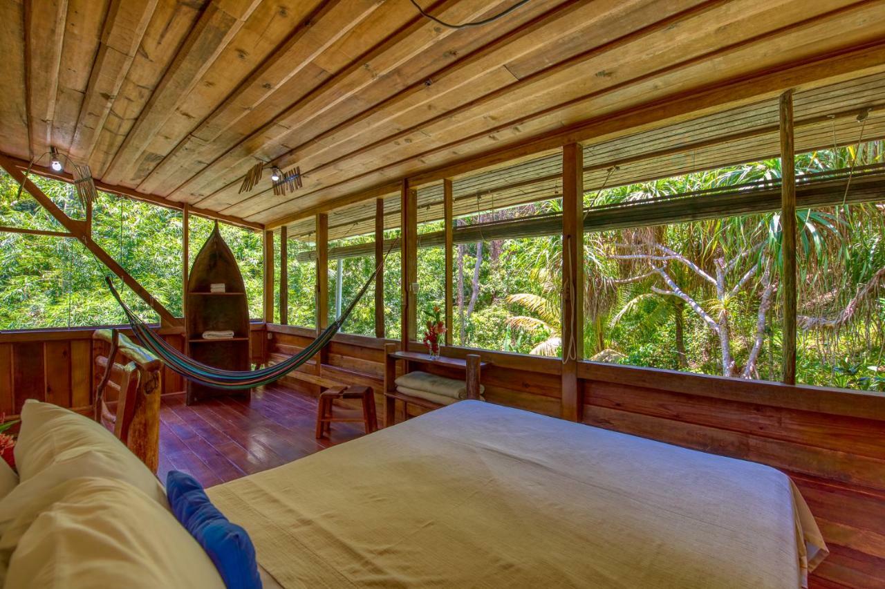 Omega Tours Eco-Jungle Lodge La Ceiba Bagian luar foto