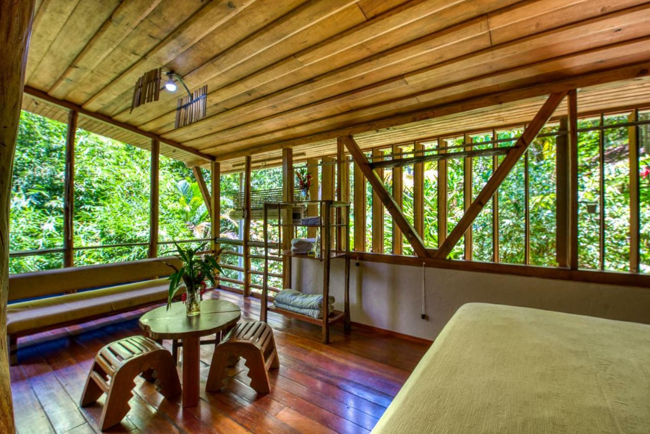 Omega Tours Eco-Jungle Lodge La Ceiba Bagian luar foto
