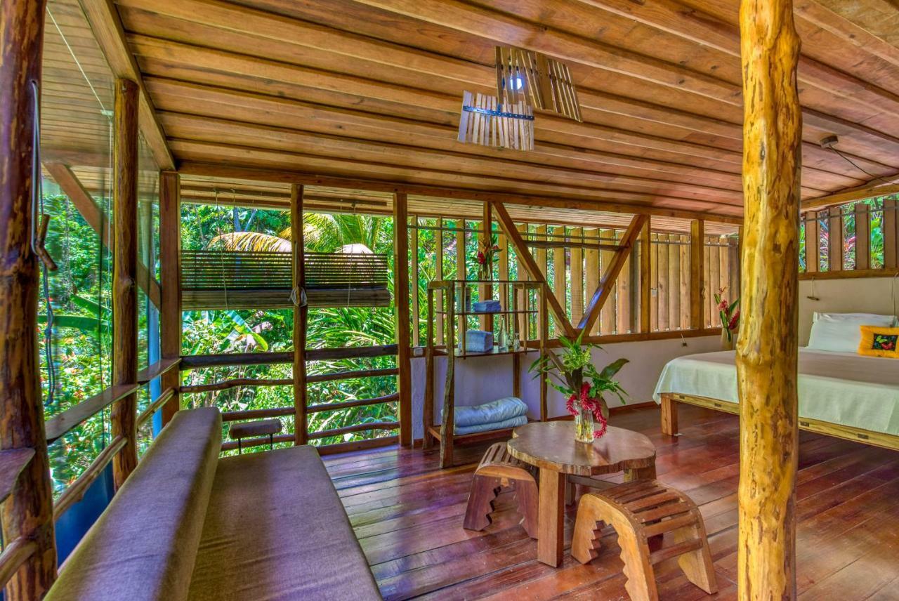 Omega Tours Eco-Jungle Lodge La Ceiba Bagian luar foto